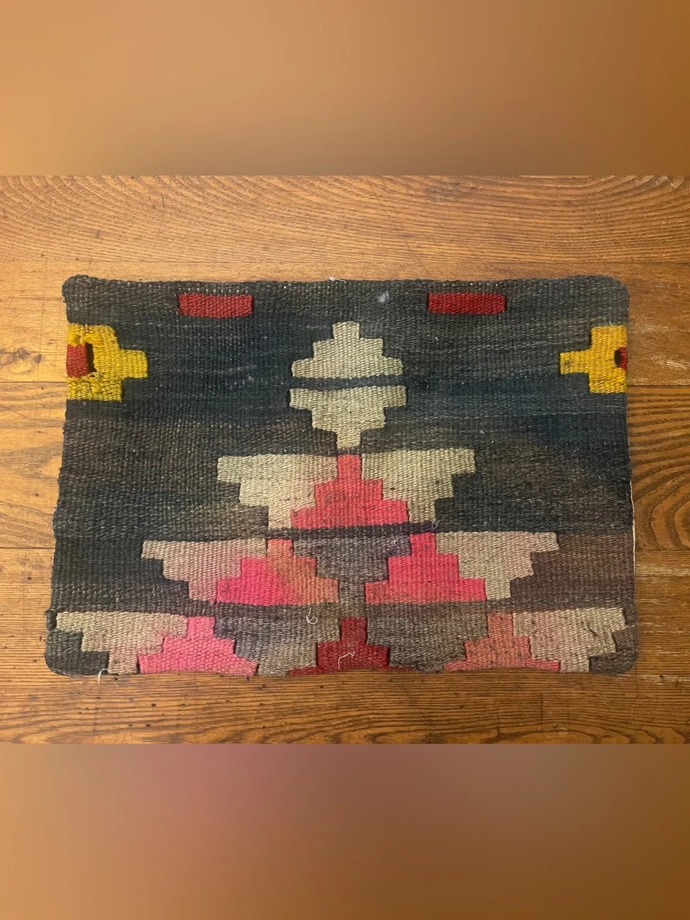 Vintage Kilim Accent Pillow Cover